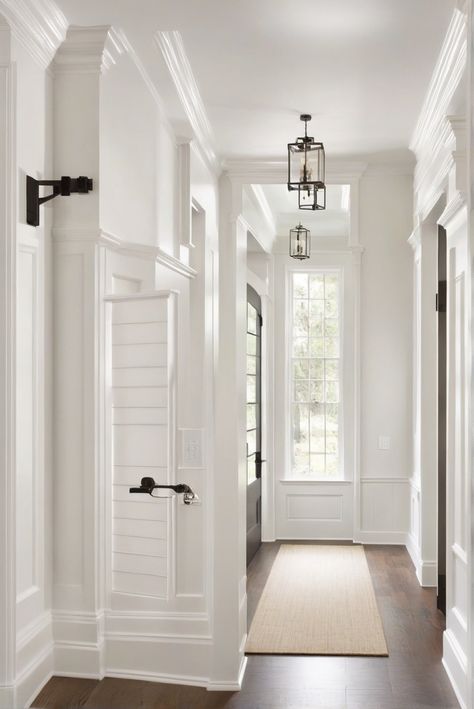 1. Timeless Interior Design 
2. Classic White Walls 
3. Stylish White Trim 
4. Modernize Your Home Stark White Walls, How To Decorate An All White House, White House Paint Interiors, Benjamin Moore Simple White, Trim White Colors, Best White Paint For Walls And Trim, Pure White Interior Walls, White Trim And White Walls, Best White Wall And Trim Combo