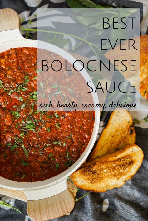 Creamy Bolognese, Bolognaise Recipe, Best Bolognese Sauce, Homemade Bolognese Sauce, Homemade Bolognese, Bolognese Pasta, Bolognese Sauce Recipe, Creamy Pasta Sauce, Cajun Dishes