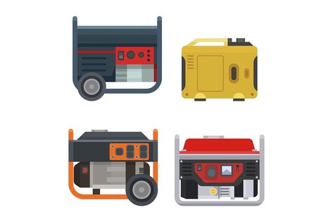 Fuel Energy, Industrial Electrical, Diesel Industry, Power Generator, Fuel, White Background, Toy Car, Electricity, Engineering