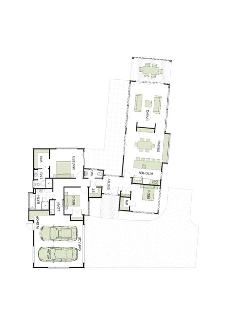 Pavilion Plan 4 | House Plans for Spacious, Private Living Pavilion House Plans, Pavilion House, In Law House, Pavilion Plans, Open Floor House Plans, House Plans With Pictures, Architectural Floor Plans, Home Design Floor Plans, Casa Container