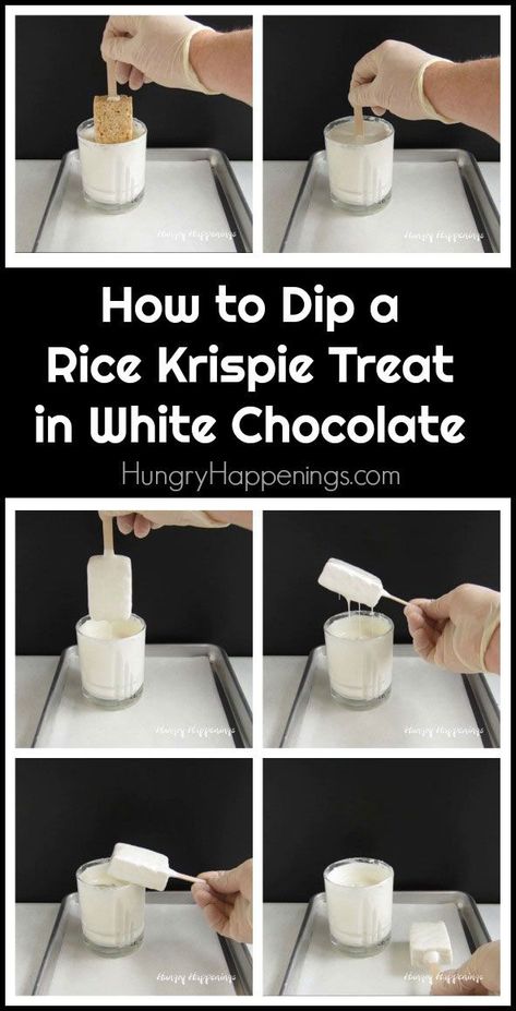 Rice Krispies Dipped In Chocolate, Candy Coated Rice Krispie Treats, Chocolate Dipped Rice Krispie Treats Diy, Rice Krispie Treats Ideas Party Favors, Cow Rice Crispy Treats, Dipping Rice Krispies In Chocolate, Rice Krispie Treats Ideas Birthday, Treats For Treat Table, Diy Dipped Rice Krispie Treats