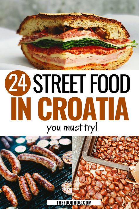 Croatian Recipes Traditional, Easy Street Food Ideas, Strukli Croatian Recipes, Croatian Recipes In English, Croatian Food Recipes, Pintxos Recipes, Traditional Croatian Food, International Meals, Balkan Recipes