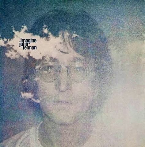 Imagine album by John Lennon Jhon Lennon, Famous Album Covers, John Lennon Imagine, Imagine John Lennon, Nature Posters, Music Album Cover, Album Cover Art, Music Room, Music Album