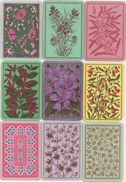 14: Back Designs — The World of Playing Cards Flower Playing Cards, Playing Card Design Ideas, Card Artwork, Moorish Design, Owen Jones, Playing Cards Design, Vintage Playing Cards, Playing Card, Deck Of Cards