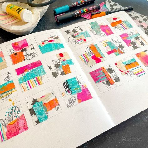 Grid Journal Ideas, Grid Journaling, Abstract Sketchbook, Grid Drawing, Grid Art, Grid Journal, Heart Journal, Lovely Illustrations, Abstract Inspiration