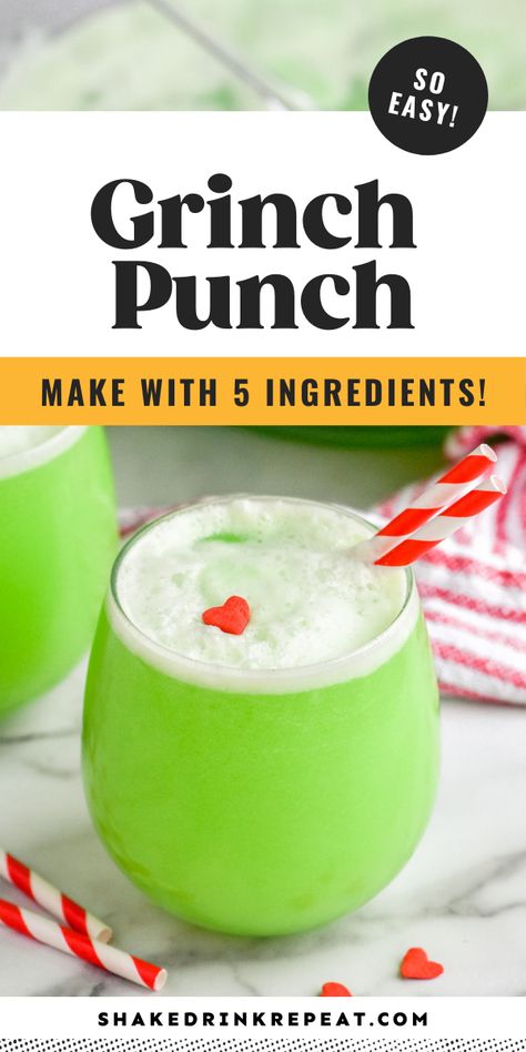 Alcoholic Grinch Punch Recipe, Green Grinch Punch, Green Hawaiian Punch Alcohol, Grinch Punch Nonalcoholic, Christmas Alcoholic Punch Grinch, Spiked Grinch Punch, Holiday Punch Bowl Cocktails, Green Alcoholic Punch For A Party, Boozy Grinch Punch