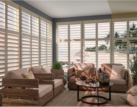 Interior window shutters