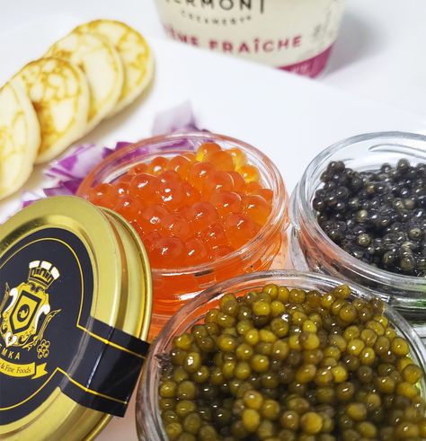 How To Eat Caviar, Caviar Board, How To Serve Caviar, Most Expensive Food, Salmon Caviar, Caviar Recipes, Hard Cooked Eggs, Unique Food, Brunch Time