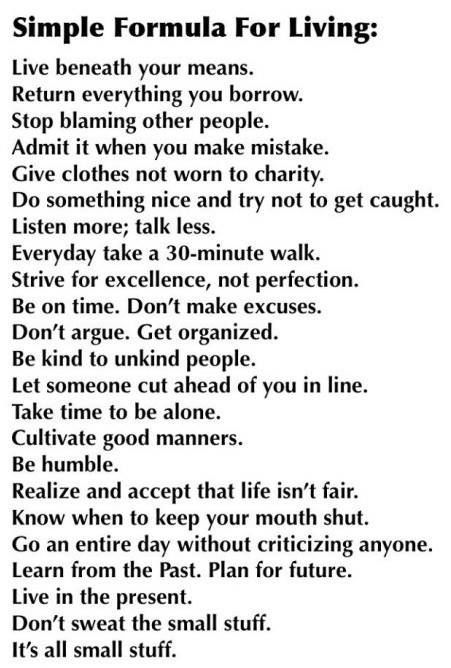 Simple Formula For Living Simple Life Quotes, Life Isnt Fair, Better Person, Quotable Quotes, Life Advice, Self Improvement Tips, Wise Quotes, Meaningful Quotes, The Words