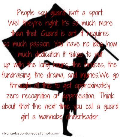 Color Guard Memes, Color Guard Quotes, Pole Dancing Quotes, Quotes About Moving On From Friends, Marching Band Memes, Colour Guard, Marching Band Humor, Band Jokes, Mom Truth