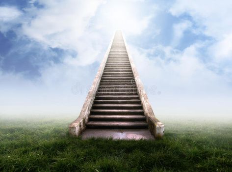 Staircase to heaven. Stairs leading up into the clouds in a foggy meadow , #AD, #Stairs, #heaven, #Staircase, #leading, #meadow #ad Staircase To Heaven, Path To Heaven, Plan Of Salvation, Photo Clipart, Pagan Rituals, Stone Stairs, The Afterlife, World Religions, Stairway To Heaven