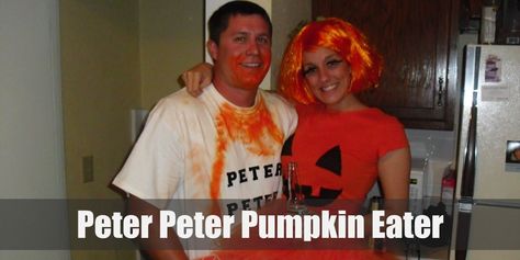 Peter Peter Pumpkin Eater Costume Peter Pumpkin Eater Couples Costume, Pumpkin Eater Couple Costume, Peter Peter Pumpkin Eater Costume Couple, Peter Peter Pumpkin Eater Costume, Peter Pumpkin Eater, Peter Peter Pumpkin Eater, Peter Pumpkin, Pumpkin Eater, How To Make Pumpkin