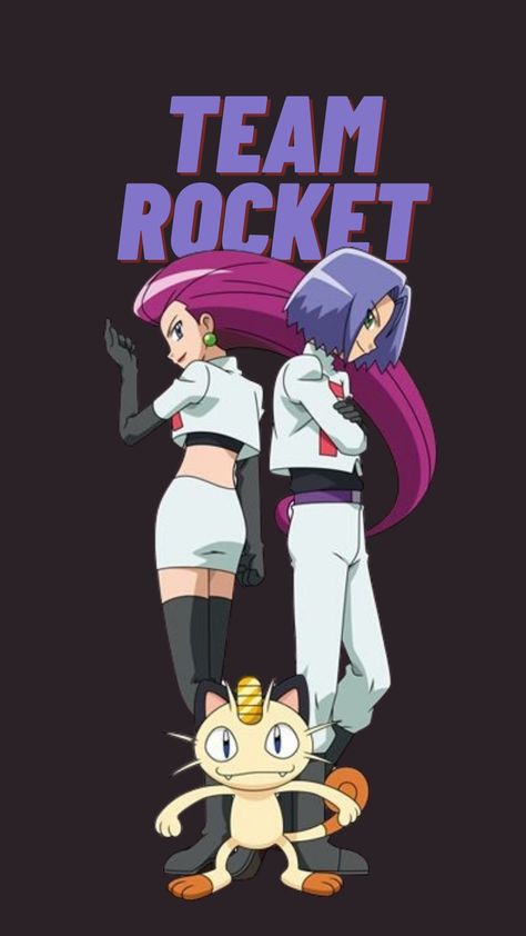 Team Rocket #pokemon Pokemon Team Rocket Wallpaper, Rocket Team Pokemon, Team Rocket Wallpaper, Team Rocket Cosplay, Rocket Wallpaper, Rocket Costume, Female Pokemon Trainers, Pokemon Aesthetic, Cartoons Group