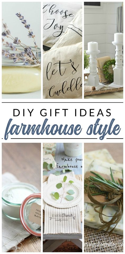 Give a gorgeous handmade gift with one of these DIY farmhouse gifts. 10 beautiful homemade gift ideas with farmhouse style. House Gift Ideas, Farmhouse Gifts, Homemade Gift Ideas, Handmade Gifts For Boyfriend, Handmade Gifts Diy, Best Boyfriend Gifts, Country Diy, Boyfriend Diy, Diy Gift Ideas