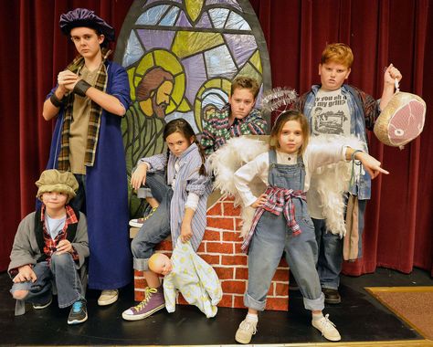 CAST presents all-kids production of 'Best Christmas Pageant Ever ... Best Christmas Pageant Ever Set, Best Christmas Pageant Ever Costumes, The Best Christmas Pageant Ever, The Angel Of The Lord, Best Christmas Pageant Ever, Angel Of The Lord, Cast Gifts, Childlike Faith, Ebenezer Scrooge