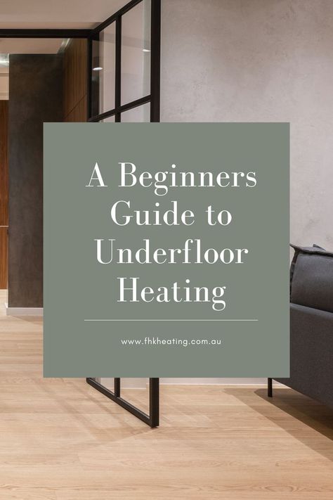 Underfloor heating works by distributing heat beneath the finished floor. Heat is monitored and controlled by intelligent thermostats to maintain a consistent temperature throughout the home or individual zones. Underfloor heating is a great solution for areas such as the kitchen or bathroom that require a higher level of humidity.There are two types of underfloor heating systems: electric and hydronic floor heating. Each system has its own advantages and disadvantages. Electric Floor Heating System, Bathroom Heating Ideas, Heated Flooring Options, Installing Heated Floors, Heated Bathroom Floor, Bathroom Floors Diy, Under Floor Heating, Livng Room, Heated Tile Floor