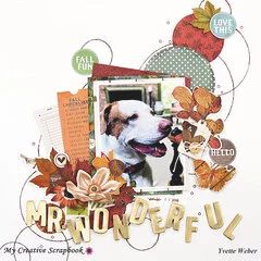 Mr. Wonderful... Fall Checklist, Pet Scrapbook, Image Layout, Creative Scrapbook, Mr Wonderful, Scrapbook Kit, Scrapbooking Inspiration, Simple Stories, Our Journey