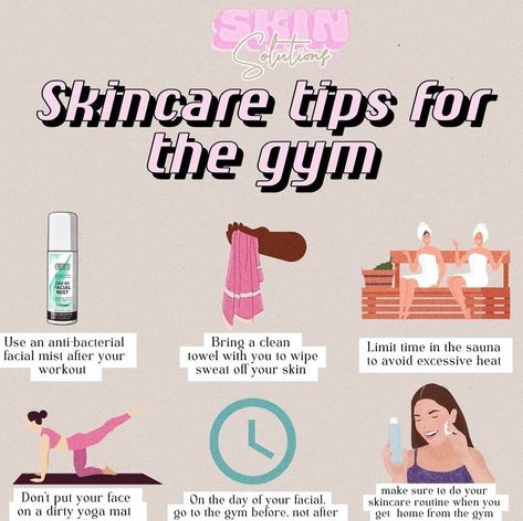 Skincare tips for gym Gym Hygiene Tips, Gym Content Ideas, Gym Habits, Gym Skincare, Gym Girlie, Ingrown Hair Remedies, Skin Recipes, Morning Gym, Beauty Treatments Skin Care