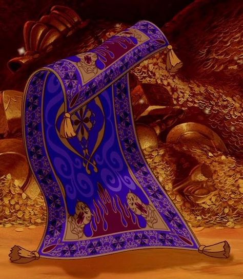 Aladdin Carpet, Aladdin Magic Carpet, Disney World Rides, Disney Jasmine, Disney Animated Movies, Disney Wiki, Flying Carpet, Tattoo Artwork, Disney Images