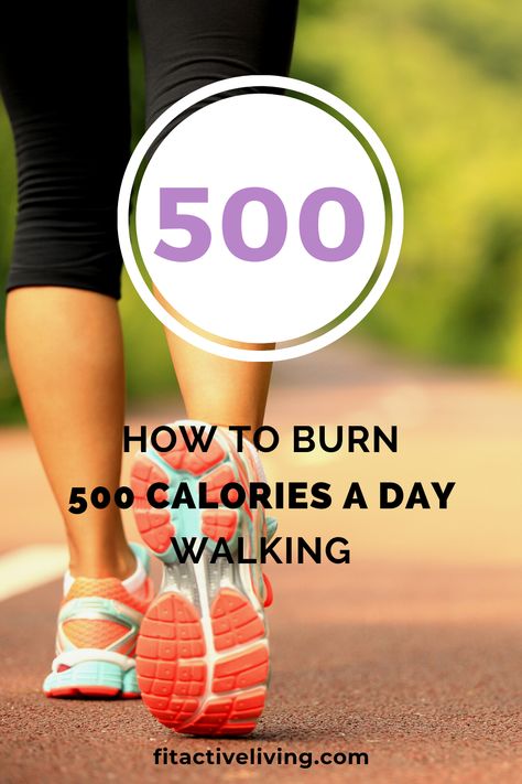 A comprehensive guide on how to burn 500 calories a day walking. Learn how to walk away extra calories each day and be a more fit and healthy you! Read and learn more over at https://fitactiveliving.com/how-to-burn-500-calories-a-day-walking/ Exercise To Burn 500 Calories, How To Burn 500 Calories Workouts, How To Burn 500 Calories A Day, How To Burn More Calories In A Day, Burn 400 Calories Workouts, 500 Calories Workout, 500 Calorie Workout, Calories Burned Walking, How To Burn More Calories