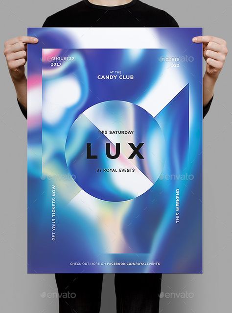 Uv Poster, Typography Rules, Interactive Poster, Magazine Cover Ideas, Holography, Music Festival Poster, 광고 디자인, Banner Ads Design, Graphic Design Ads