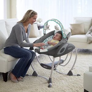 The Lowdown on the Best Baby Swings, Bouncers and Rockers | Lucie's List Baby Swings And Bouncers, Nursery Glider, Newborn Nursery, Baby Swing, Baby Rocker, Baby Bouncer, Baby Bassinet, Baby Swings, Small Baby