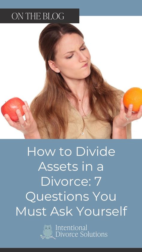 Worried about splitting assets in a divorce? Don't let fear paralyze you. Learn how to take charge of your situation and make informed decisions. Discover 7 important questions to ask yourself when dividing assets in a divorce. Remember, it's not always a 50-50 split. Explore alternatives to litigation and gain greater control over the process. Click to learn more and find resources for dividing assets in a divorce. You don't have to face this alone. Take action now! How To Survive Divorce, How To Ask For A Divorce, Divorce Negotiations, List Of Household Items, Diy Divorce, Guide To Divorce, Preparing For Divorce, Divorce Agreement, Divorce Settlement