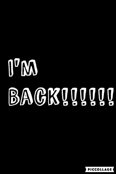 I Am Back Quotes, Im Here, Saloon Ideas, Birthday Decorations At Home, Animation Camera, Really Funny Texts, Diamond Wallpaper, Dont Touch My Phone Wallpapers, Poke Cake