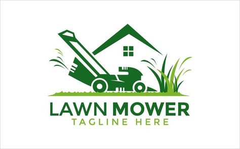 Lawn mower home service vector design template Logo Template Landscape Company Logos, Cleaning Company Logo, Landscaping Logo, Lawn Care Business, Lawn Service, Disney Princess Wallpaper, Service Logo, Landscaping Company, Vector Logo Design