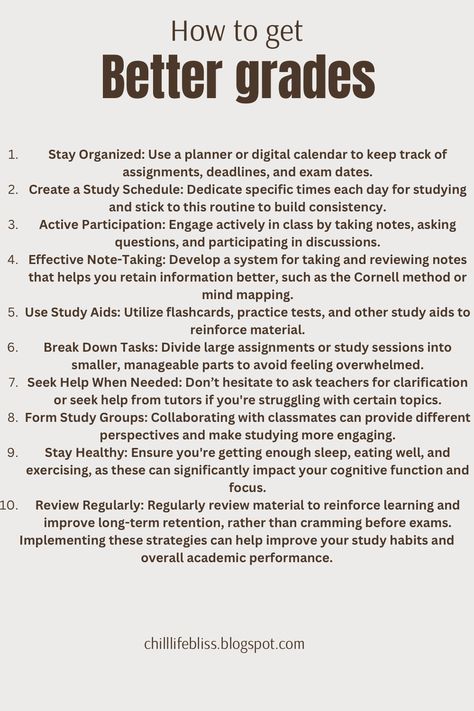 How To Get Higher Grades Student, Tips To Be A Good Student, Planning For Future, Transes Notes Format, How To Be A Straight A Student Tips, How To Get Higher Grades, How To Get Grades Up Fast, How To Study For Midterms, How To Be Organized For School