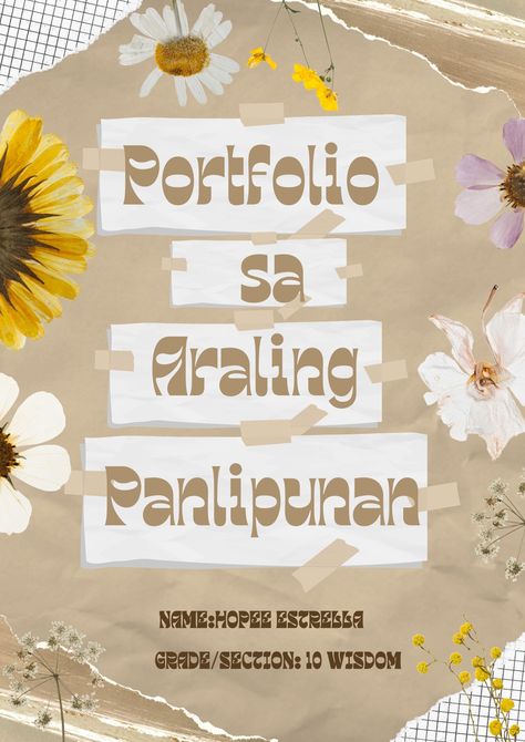 Portfolio Sa Araling Panlipunan Design, Aralin Panlipunan Subject Design, Araling Panlipunan Calligraphy, Filipino Subject Background Design, Araling Panlipunan Logo, Filipino Subject Design, Araling Panlipunan Design, Subject Design, Araling Panlipunan