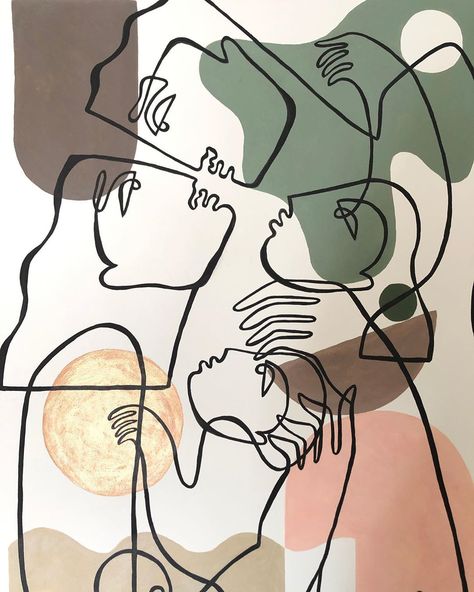 Family Photo Painting Ideas, Family Portrait Drawing Ideas, Abstract Family Art, Family Portrait Painting Ideas, Family Abstract Painting, Abstract Family Painting, Family Portraits Painting, Family Art Painting, Abstract Family Portrait