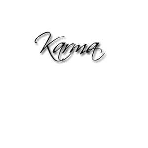 Download Karma Calligraphy Designs Tattoo Karma Calligraphy, Karma Tattoo Design, Karma Symbol, Buddhist Beliefs, Karma Tattoo, Realistic Rose Tattoo, Calligraphy Designs, Old Movie Posters, Warrior Tattoos