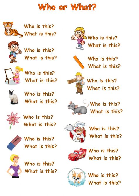 Question words online worksheet for 1-2. You can do the exercises online or download the worksheet as pdf. Teaching Vowels, Question Words, Teach English To Kids, School Speech Therapy, Teaching English Grammar, The Worksheet, English Grammar Worksheets, 2nd Grade Worksheets, Wh Questions