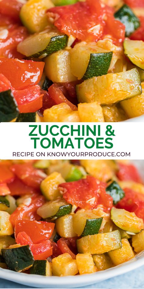 Zucchini And Diced Tomatoes, Zucchini Squash And Tomato Recipes, Sautéed Zucchini And Tomatoes, Zucchini And Canned Tomato Recipes, Recipe With Zucchini And Tomatoes, Roasted Tomatoes And Zucchini, Fresh Tomato And Zucchini Recipes, Sauteed Zucchini Recipes Healthy, Tomato Sauce With Zucchini