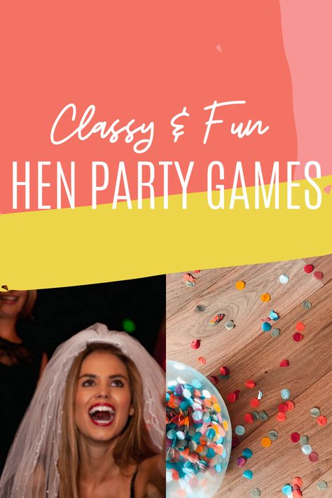 Classy & Fun Hen Party Games - Fun Party Pop Hen Party Ideas Activities, Classy Hen Party Games, Classy Bachelorette Party Games, Classy Hen Do, Hen Party Games Funny, Hens Night Games, Hen Games, Classy Hen Party, Hens Party Themes