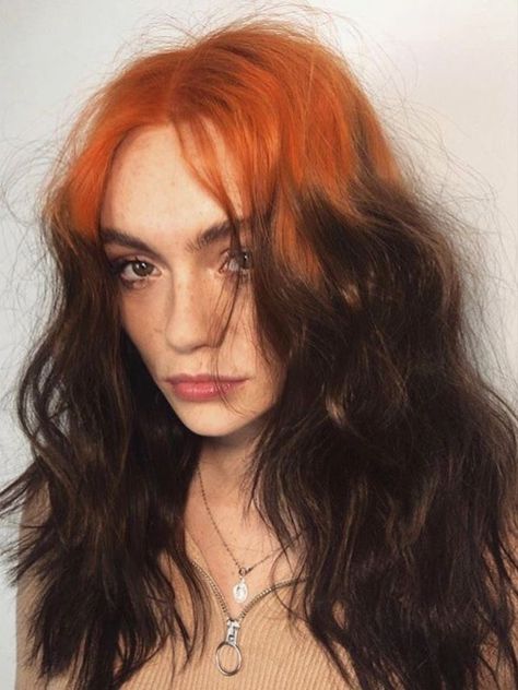 Hair Color Orange, Permanent Hair Dye, Hair Trend, Alternative Hair, Copper Hair, Tree Ideas, Roots Hair, Hair Inspiration Color, Orange Hair