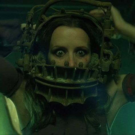 Reverse Bear Trap, Amanda Young, Bear Trap, Mask