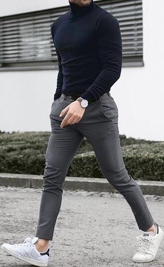 Turtleneck Outfit Men, Stil Masculin, Don Pedro, Perfect Winter Outfit, Guys Fashion, Turtleneck Outfit, Stylish Men Casual, Shirt Refashion, Winter Outfits Men