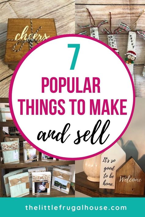 Craft Fair Ideas To Sell, Things To Make And Sell, Sellable Crafts, Diy Projects To Make And Sell, Simple Diy Projects, Popular Things, Easy Crafts To Sell, Christmas Crafts To Sell, Diy Projects To Sell