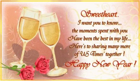 Love You Happy New Year GIF - LoveYou HappyNewYear Sweetheart - Discover & Share GIFs Happy New Year Sweetheart, Happy New Year Quote, Short New Year Wishes, New Year Animated Gif, New Year Quote, Happy New Year Animation, New Year Wishes Messages, Happy New Year Love, Happy New Year Gif