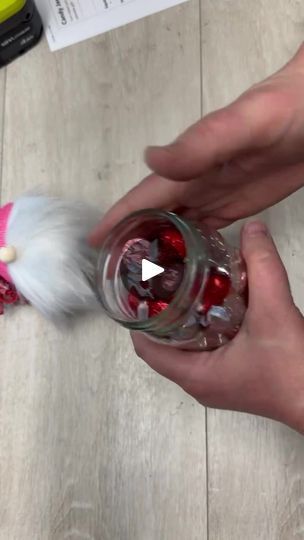 43K views · 1K reactions | Diy Dollar Tree Sock Gnome Candy Jar | Let’s upcycle some more and make a crazy pants cute Gnome Candy jar! This was so much fun and surprisingly easy to make! I think I need to make one for... | By Blessings Craft Therapy | Facebook Gnome Candy Jar Diy, Pill Bottle Gnomes, Grandchildren Activities, Candy Jars Diy, Craft Therapy, Crazy Pants, Valentines Socks, Valentine Gnome, Gnomes Diy