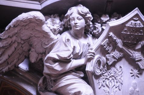 Rome Church Sculpture Angel Angel Aesthetic Art, Angle Sculpture, Winged Statue, Rome Sculpture, Angel Reference, Angels Statue, Angel Sculpture Art, Sculpture Aesthetic, Sculpture Angel