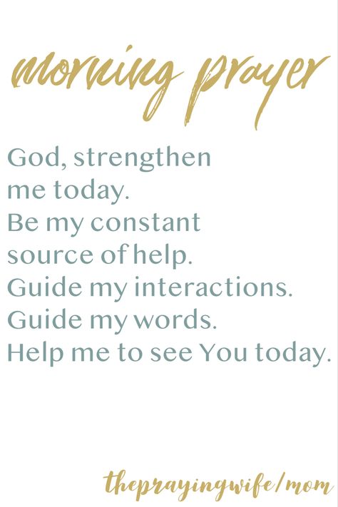 God was us to depend on Him each day. #christian #pray #prayer #faith #hope #quote #family #home Daily Prayers Mornings Short, Catholic Morning Prayer, Morning Prayers To Start Your Day Short, Morning Prayer For Work, Prayer For A Good Day, Morning Prayers To Start Your Day, Short Morning Prayer, Daily Prayers Mornings, Short Prayer For Healing