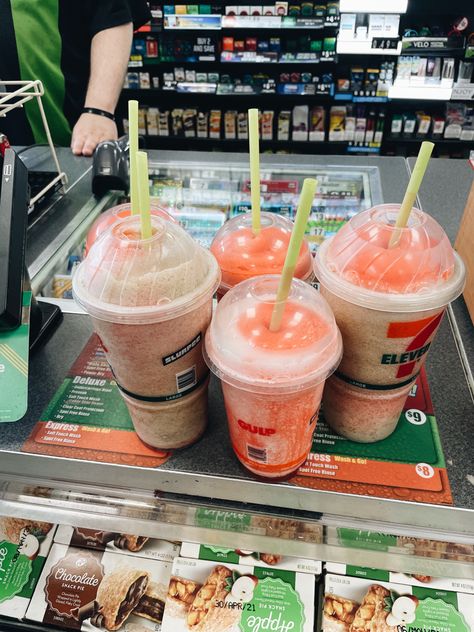 7-11 slurpee‘s 7/11 Slurpee, Slurpee Aesthetic, 711 Slurpee, 7 Eleven Slurpee, Nostalgic Summer, Summer Nostalgia, Being A Teenager, Summer Vision Board, Summer Vision