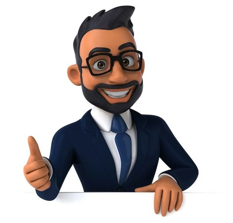 Business Man Cartoon Character, Business Man Cartoon, Cartoon Present, Cartoon Men, Illustration Man, Men Cartoon, Business Cartoons, 3d Business, Man Cartoon