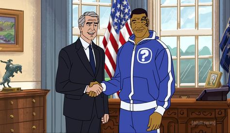 Mike Tyson Mysteries Mike Tyson Mysteries, Mike Tyson, Adult Swim, Tv Shows, Swimming, Screen, Fan Art, Tv, Funny