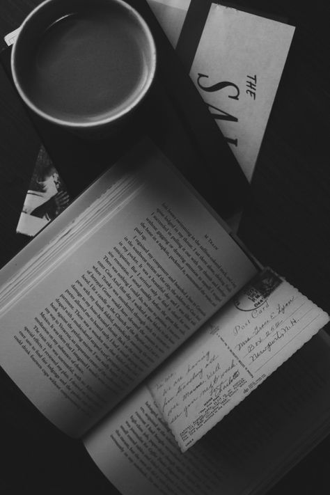 mornings spent reading are mornings spent well. Coffee, Black