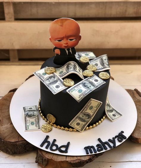 Bday Cake For Brother, Birthday Cake For Brother Funny, 18th Birthday Boy Cake, Business Man Cake, Birthday Cake With Money, Cake For 18th Birthday Boy, Funny Birthday Cakes For Men, Birthday Cake Money, Birthday Cake For Brother