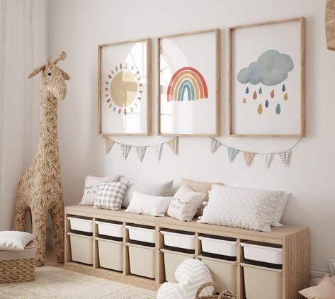 Rainbow baby room nurseries